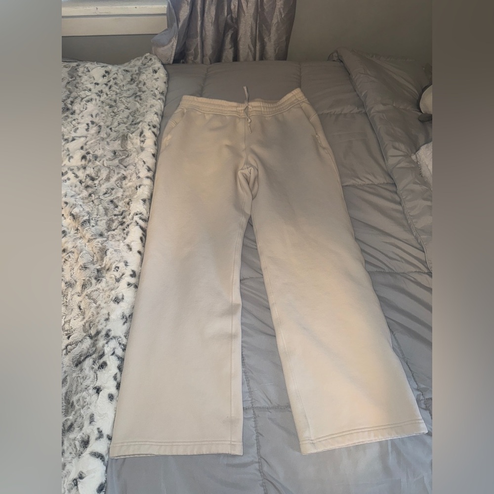 Lululemon White Opal Loungeful Straight Leg Pant - Picture 2 of 5